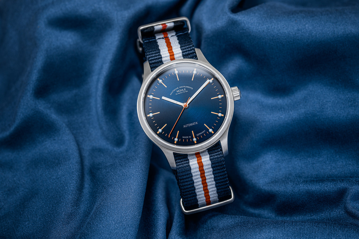 Mühle Glashütte Panova Blau
