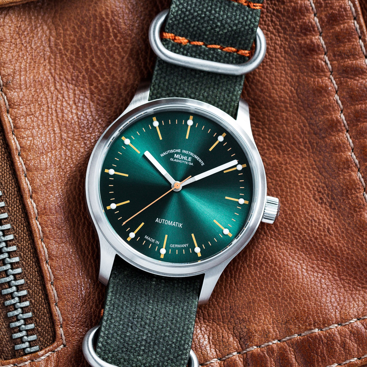Mühle Glashütte Panova Grün