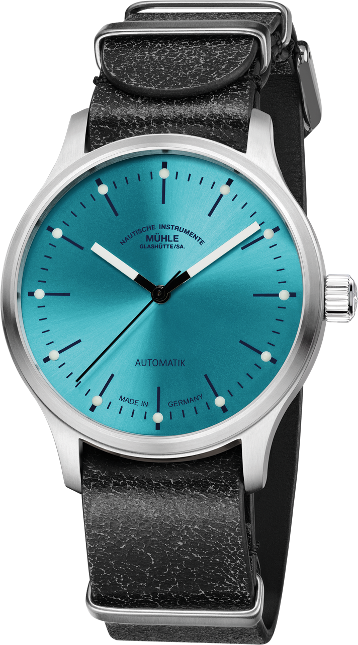 Mühle Glashütte Panova Türkis Blau