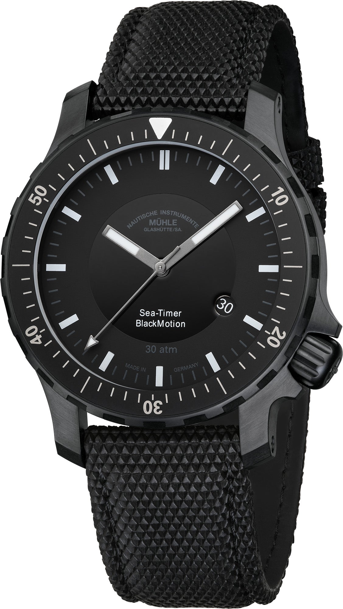Mühle Glashütte Sea-Timer BlackMotion