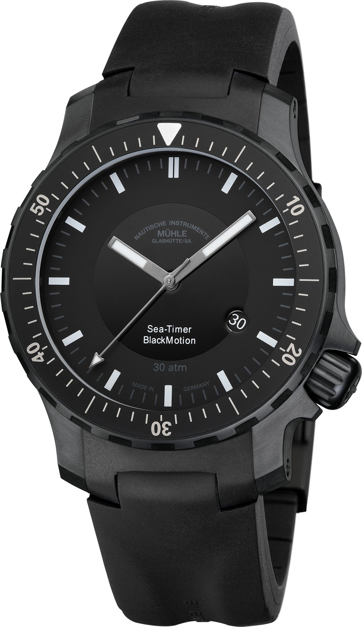 Mühle Glashütte Sea-Timer BlackMotion