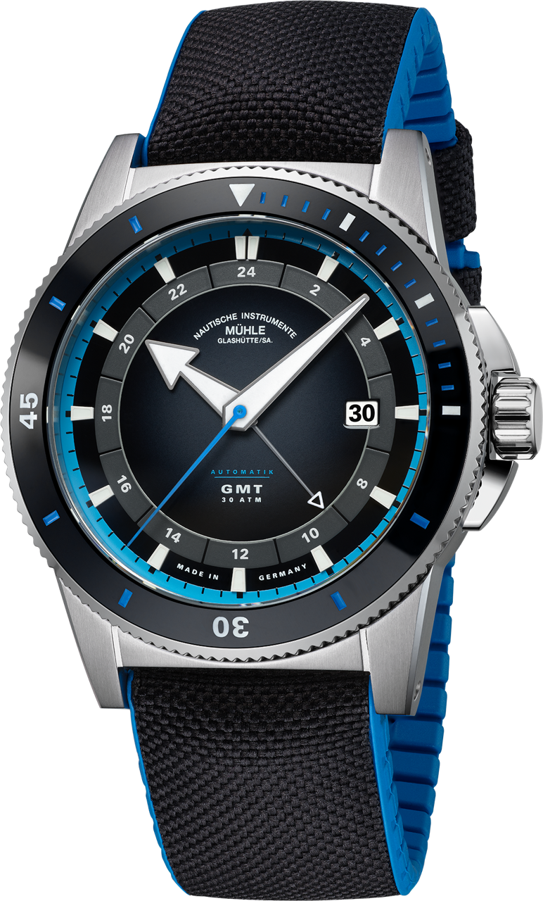 Mühle Glashütte Sportivo Travel GMT