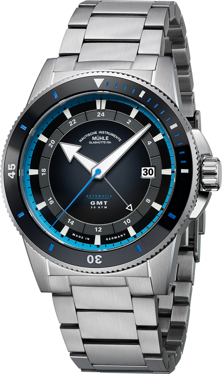 Mühle Glashütte Sportivo Travel GMT