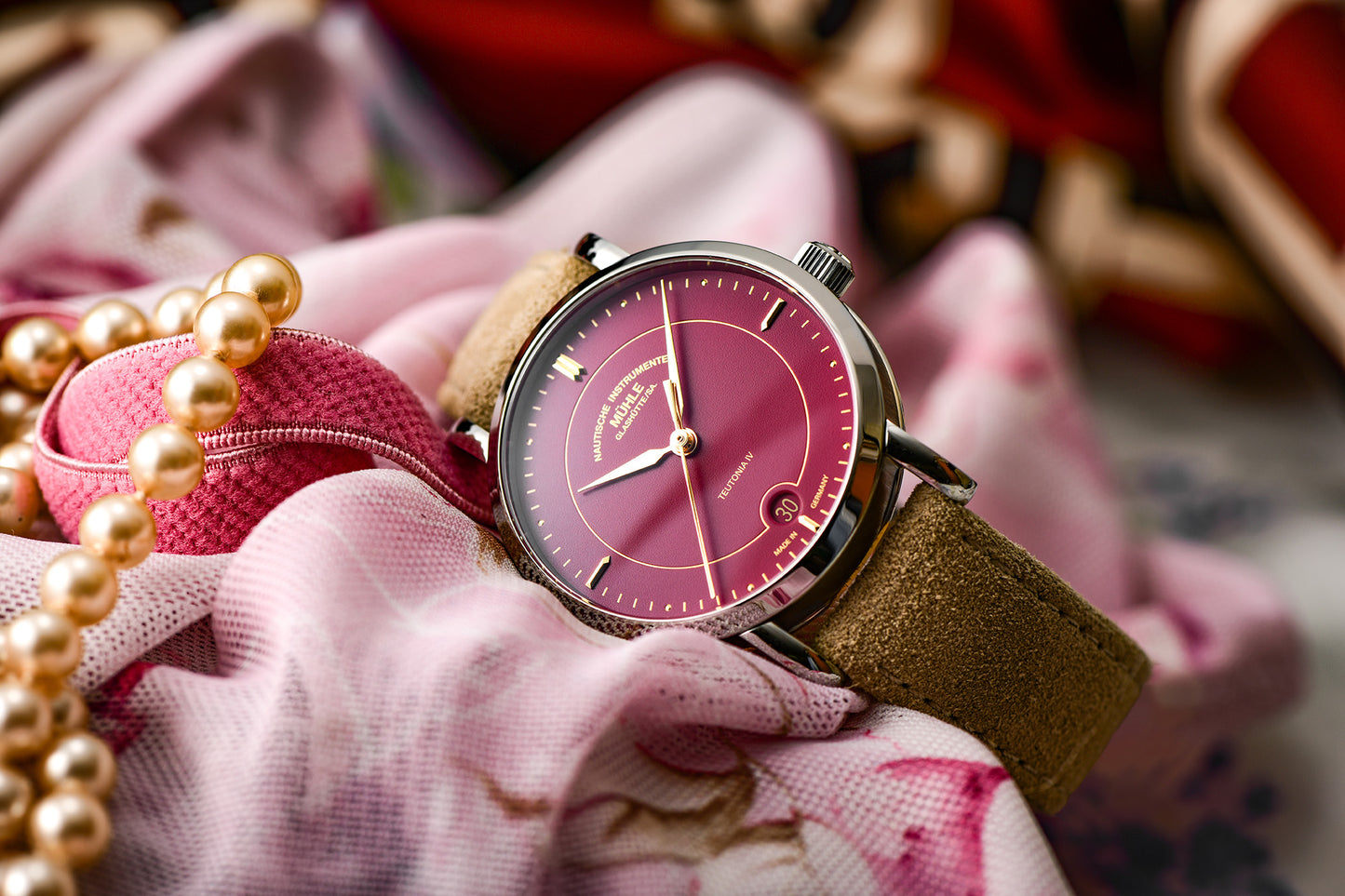 Mühle Glashütte Teutonia IV Lady Himbeere