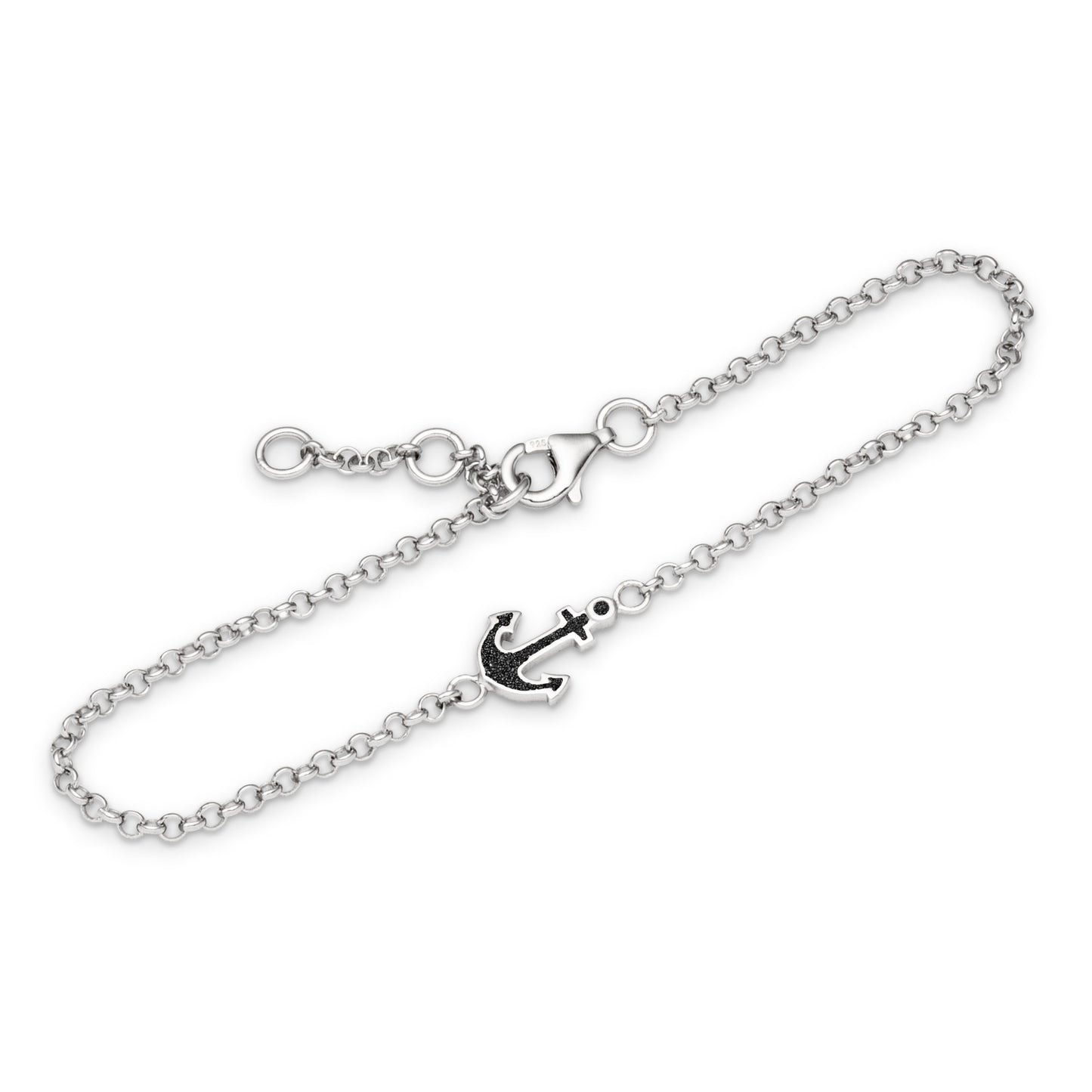 Armband "Anker" Lavasand