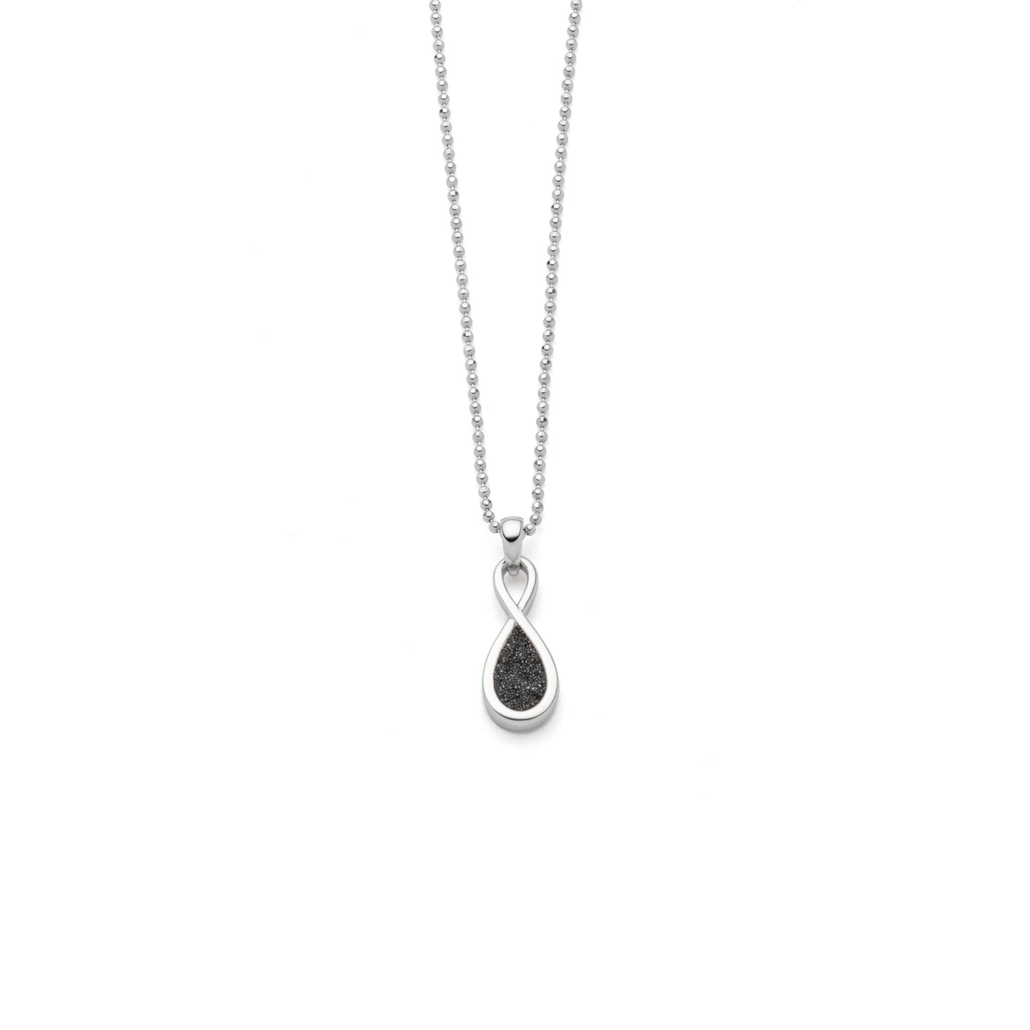 Kette "Forever I" Lavasand