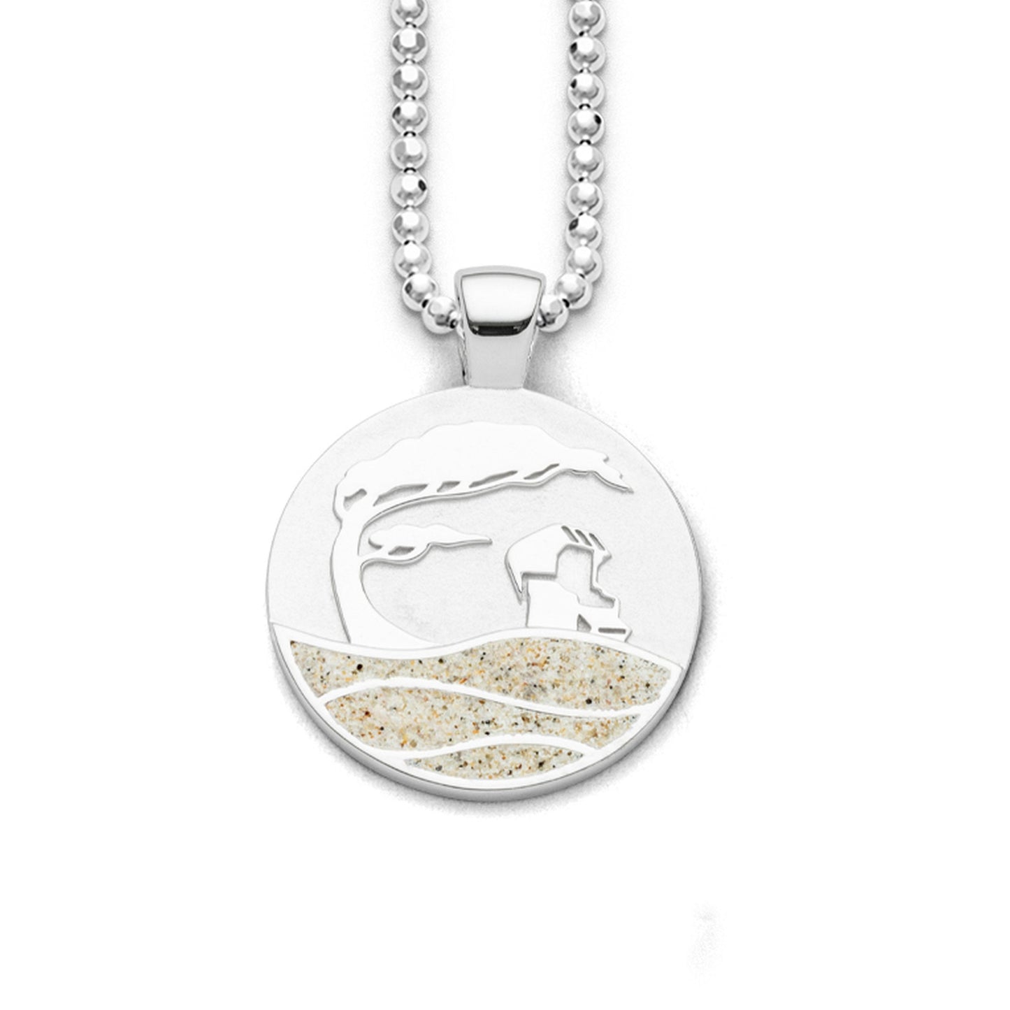 Anhänger Strandwellen "Küste" Strandsand