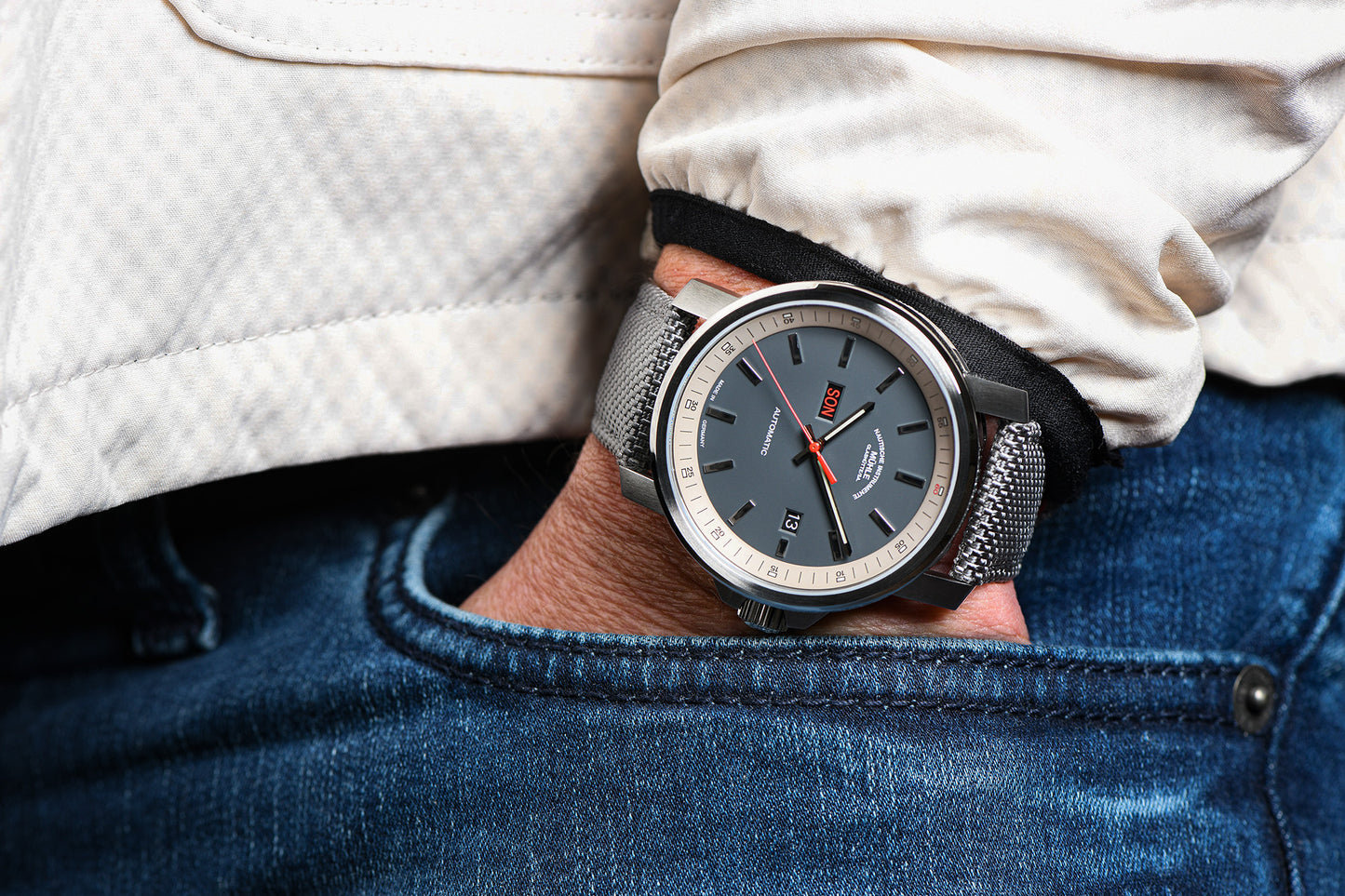 Mühle Glashütte 29er Tag-Datum