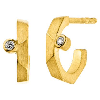 Manu Ohrstecker Gold GO23