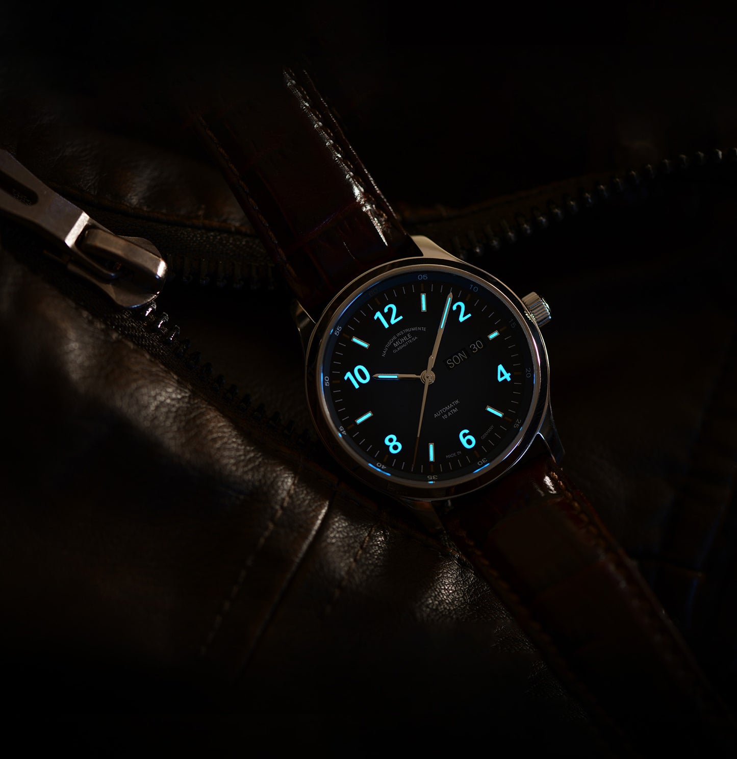 Mühle Glashütte Lunova Tag/Datum
