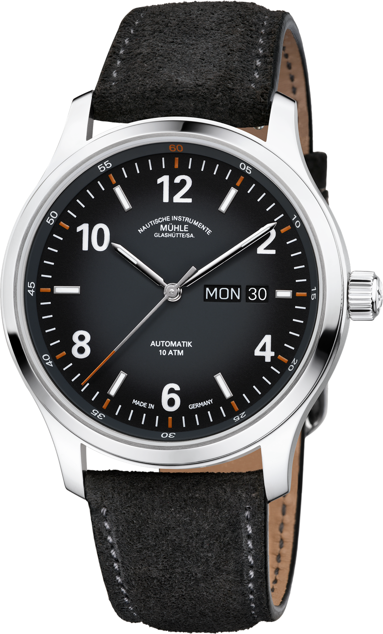 Mühle Glashütte Lunova Tag/Datum