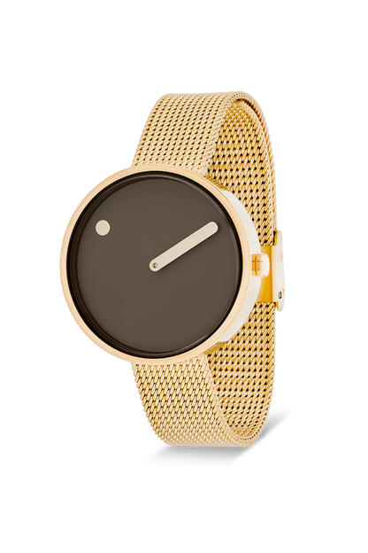 PICTO Uhr 34mm mit Meshband