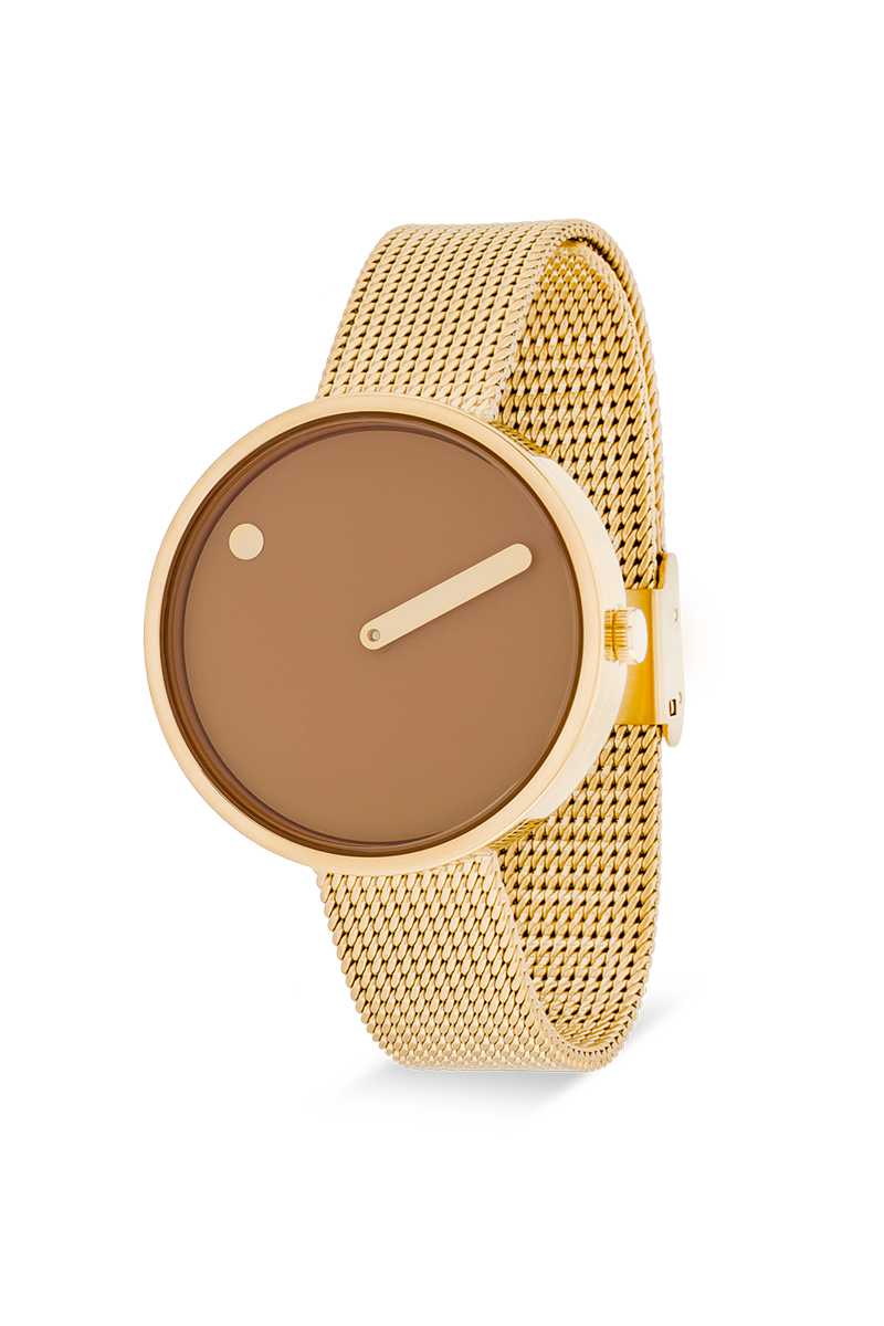 PICTO Uhr 34mm mit Meshband