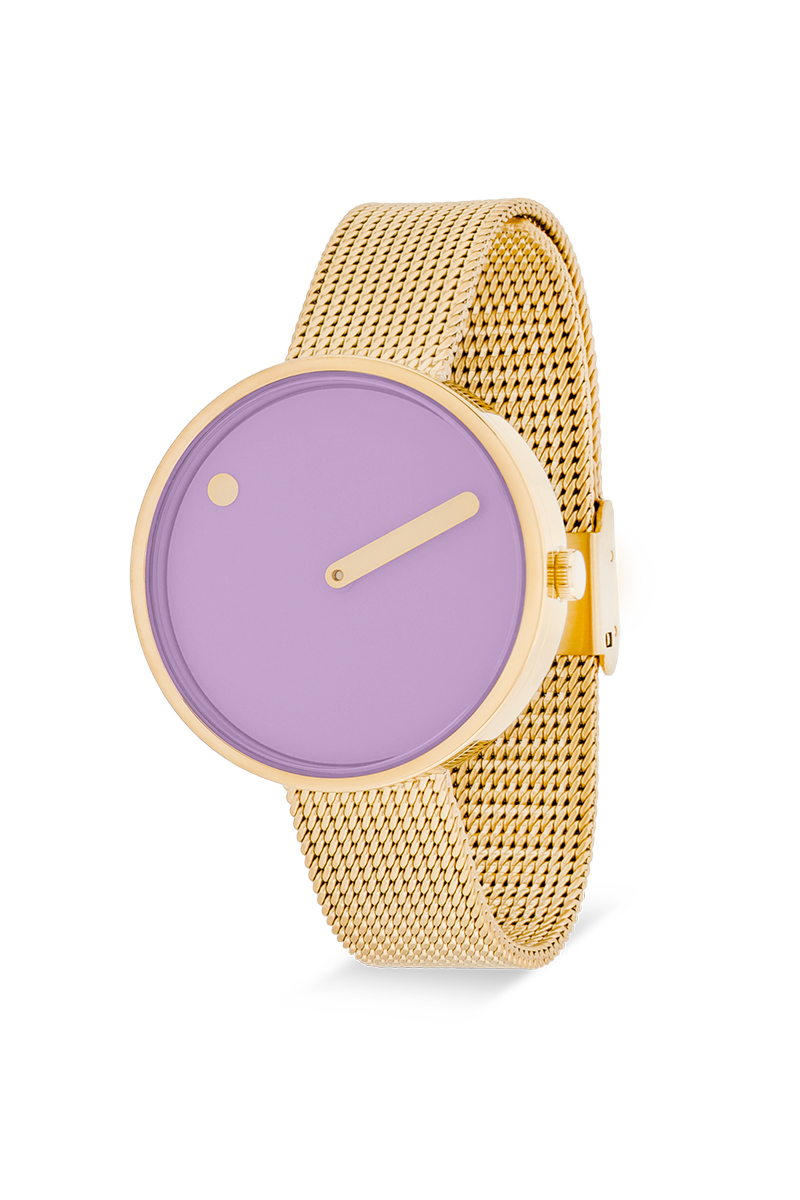 PICTO Uhr 34mm mit Meshband