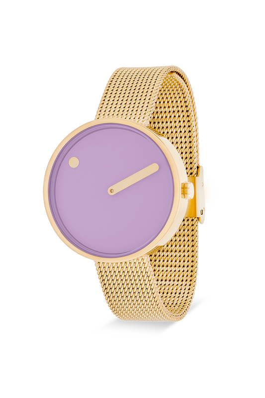 PICTO Uhr 34mm mit Meshband