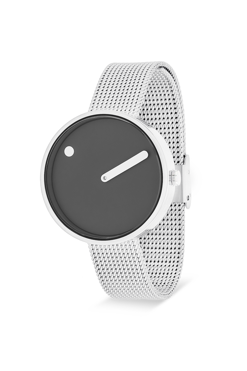 PICTO Uhr 34mm mit Meshband