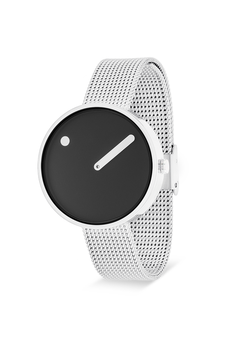 PICTO Uhr 34mm mit Meshband