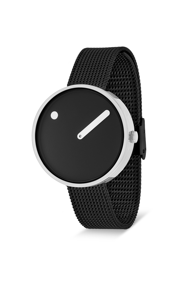 PICTO Uhr 34mm mit Meshband