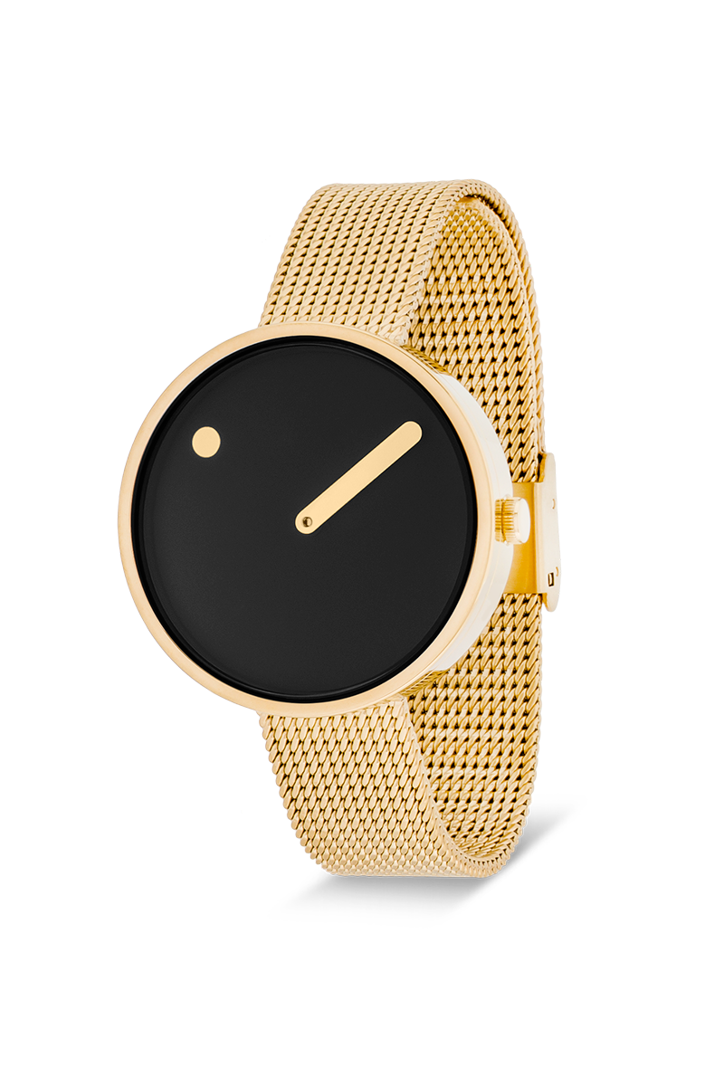 PICTO Uhr 34mm mit Meshband