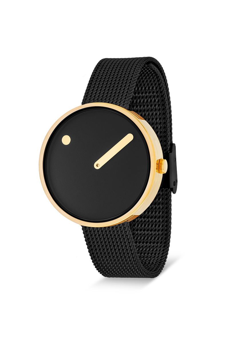 PICTO Uhr 34mm mit Meshband