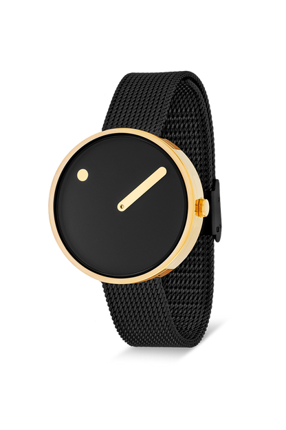 PICTO Uhr 34mm mit Meshband