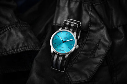 Mühle Glashütte Panova Türkis Blau