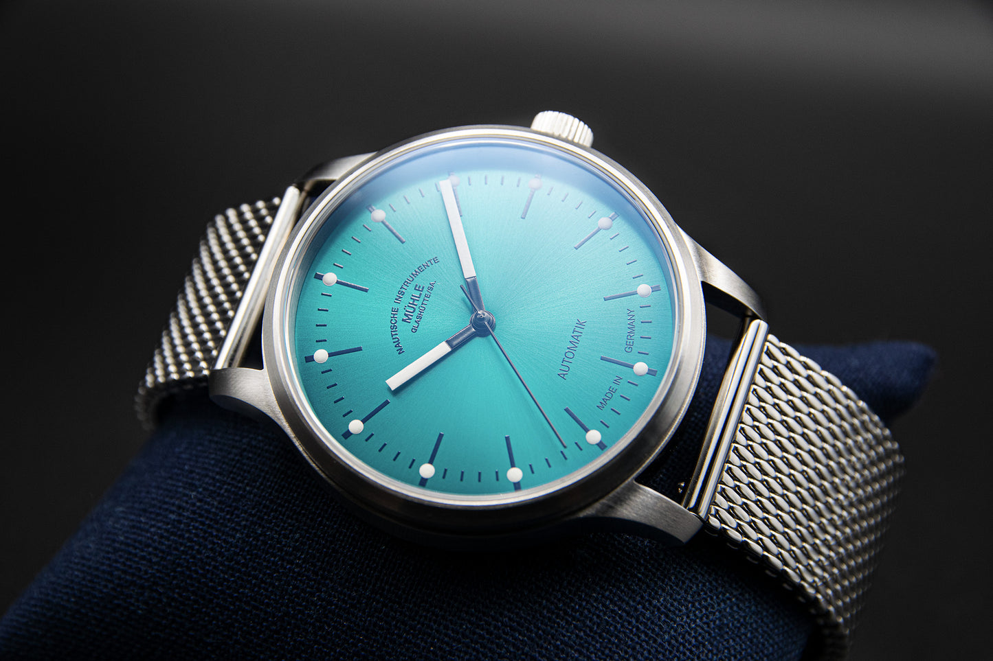 Mühle Glashütte Panova Türkis Blau