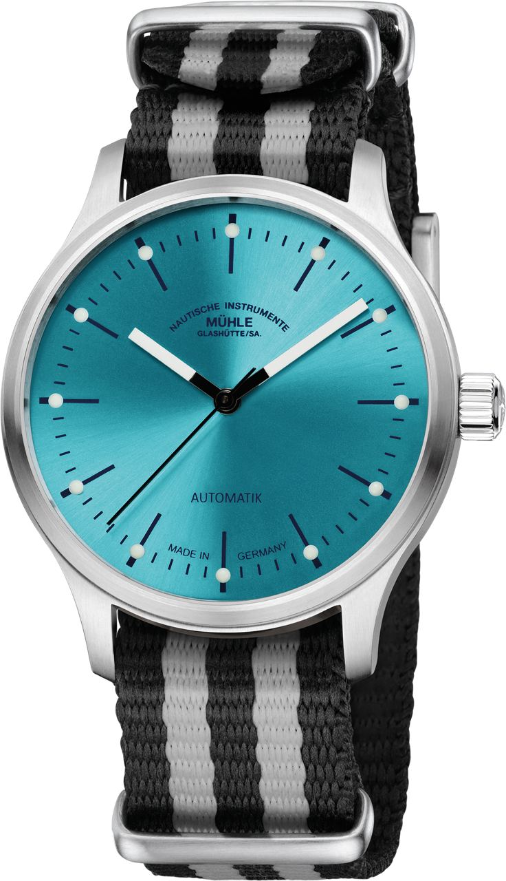 Mühle Glashütte Panova Türkis Blau