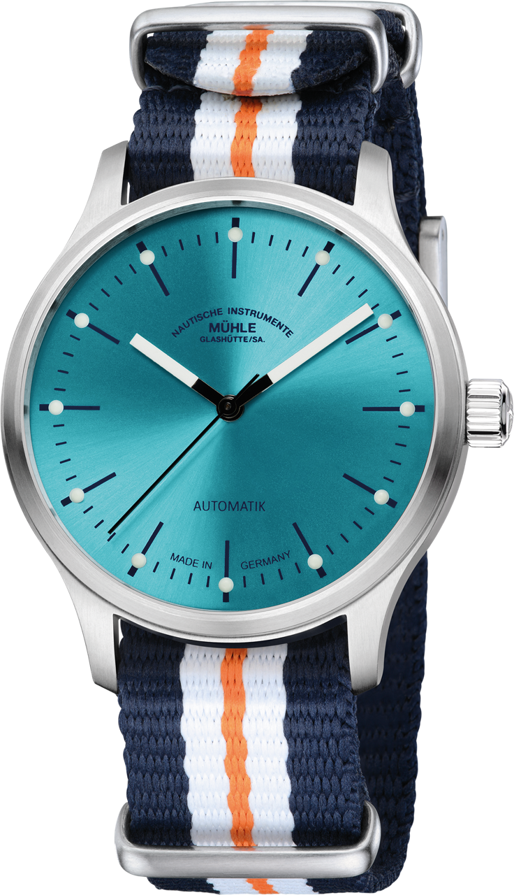 Mühle Glashütte Panova Türkis Blau