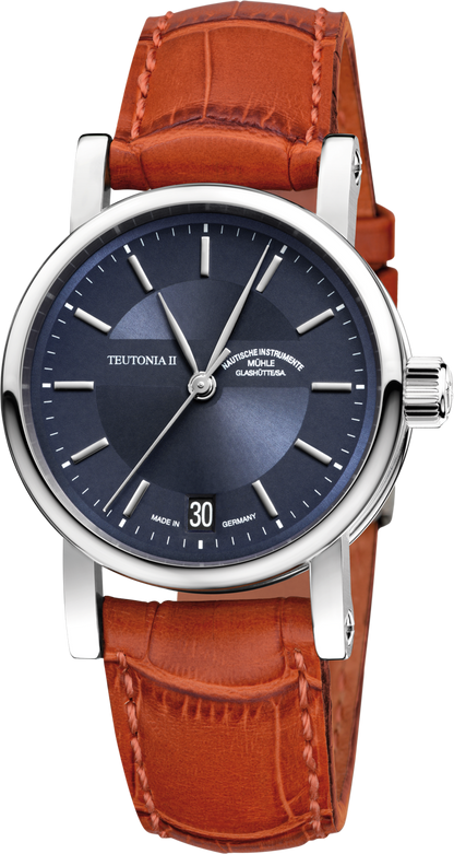 Mühle Glashütte Teutonia II Medium Nachtblau