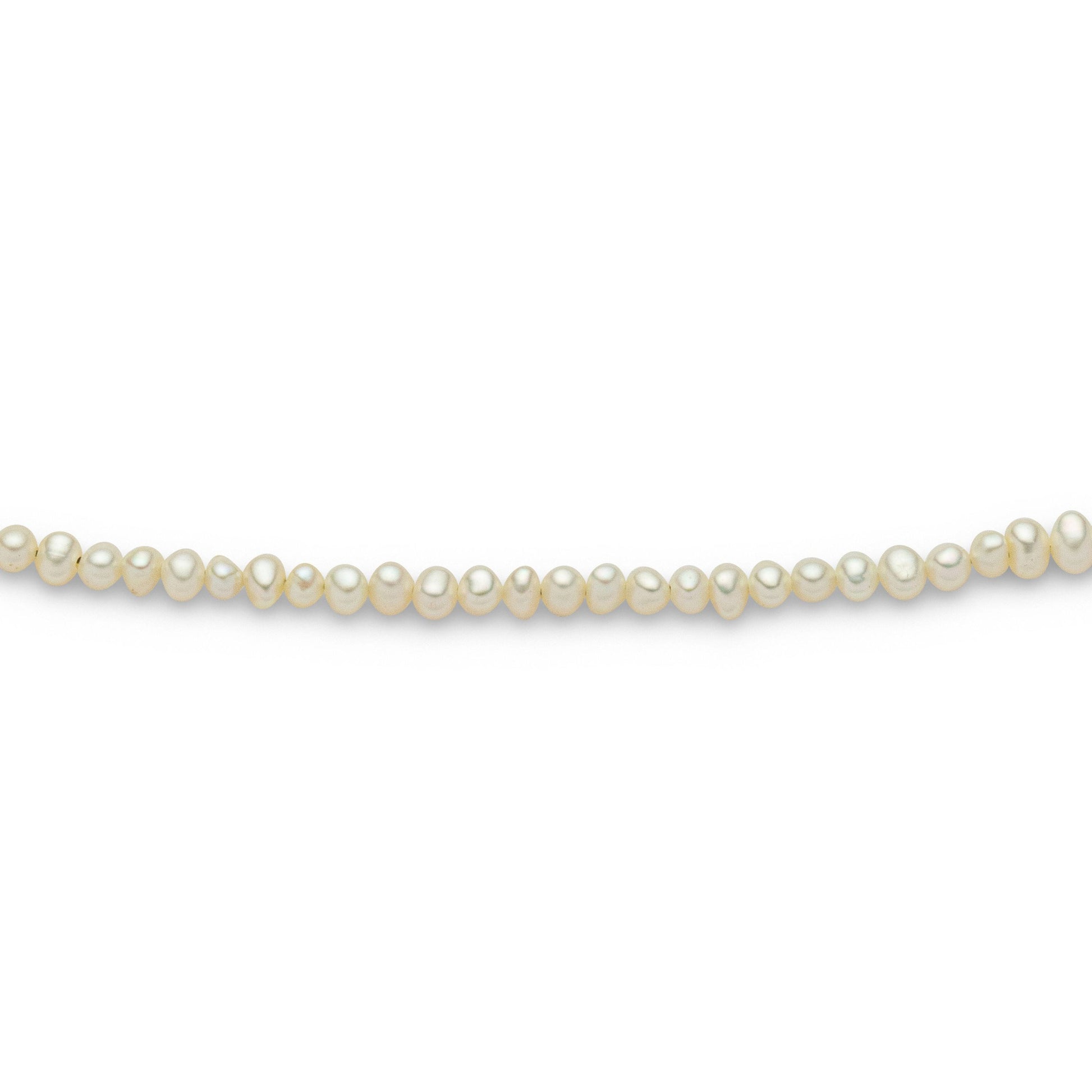 Armband"Süßwasserperle, dünn 2,5 - 3 mm" 20 cm