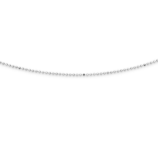 Kette "Kugel, geschliffen" 1,8 mm