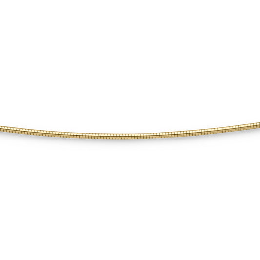 Kette "Omega" gelb vergoldet