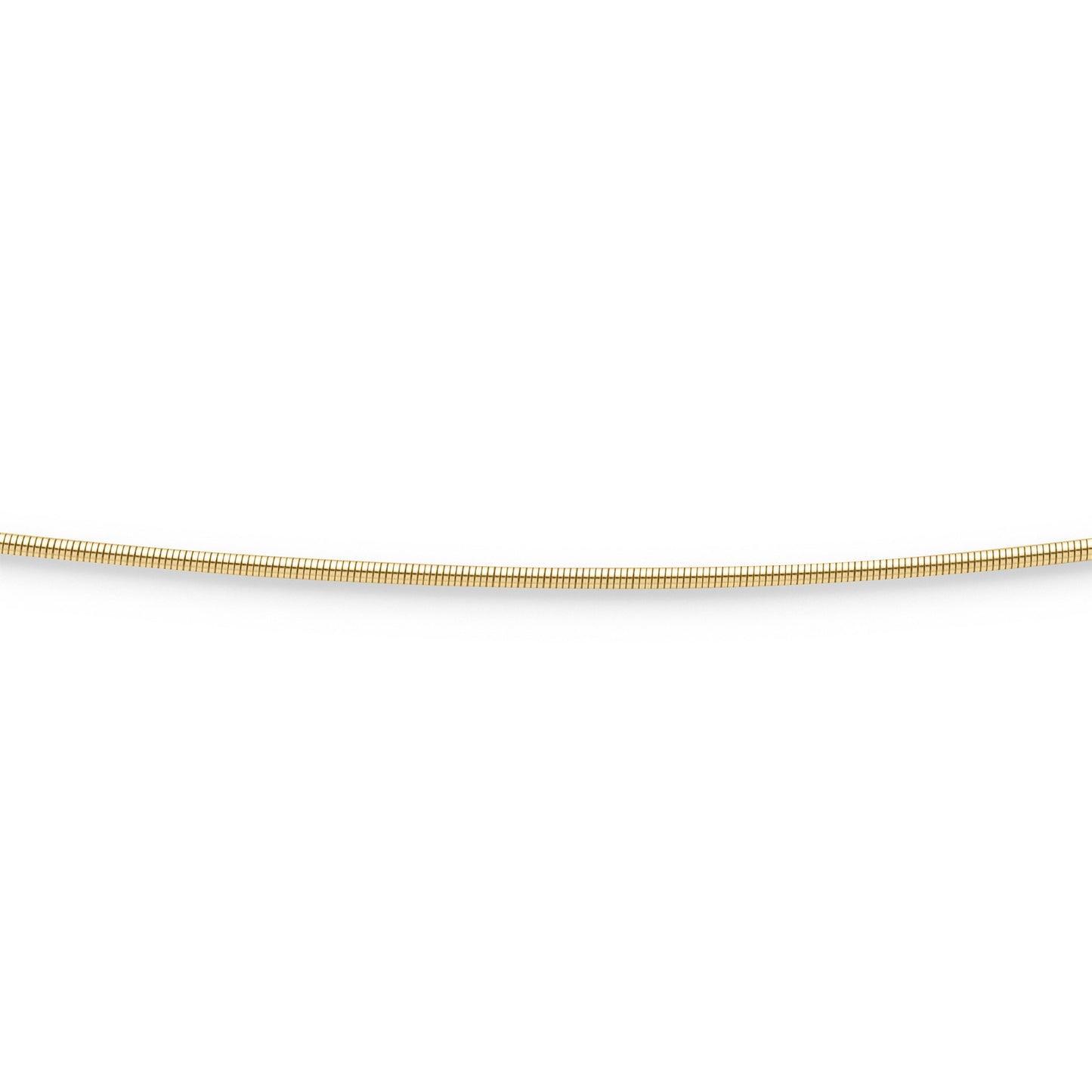 Kette "Omega" Elastic 1,4 mm vergoldet