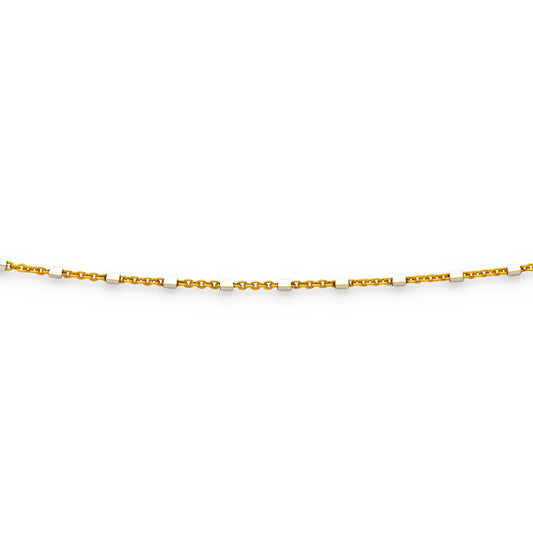 Kette "Fantasie" 1,2 mm bicolor"