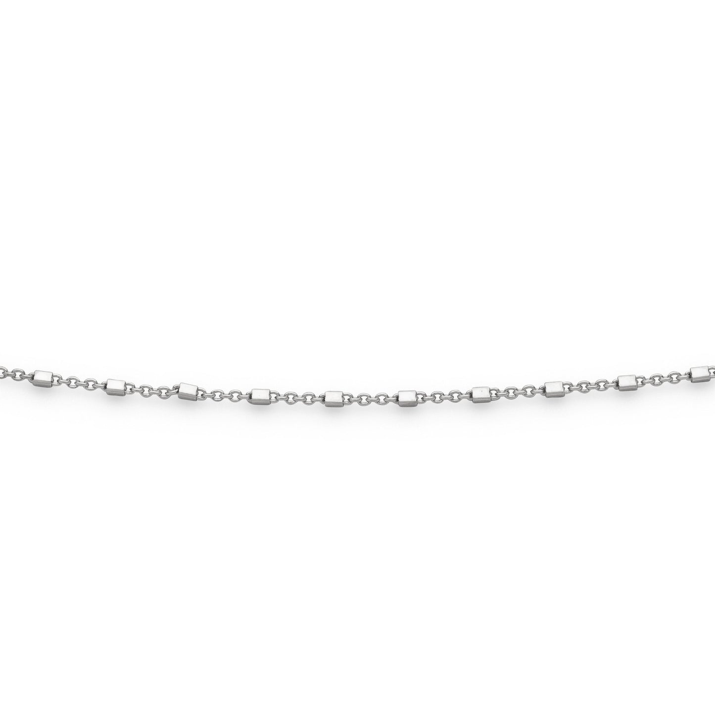 Kette "Fantasie" 1,2 mm" rhodiniert