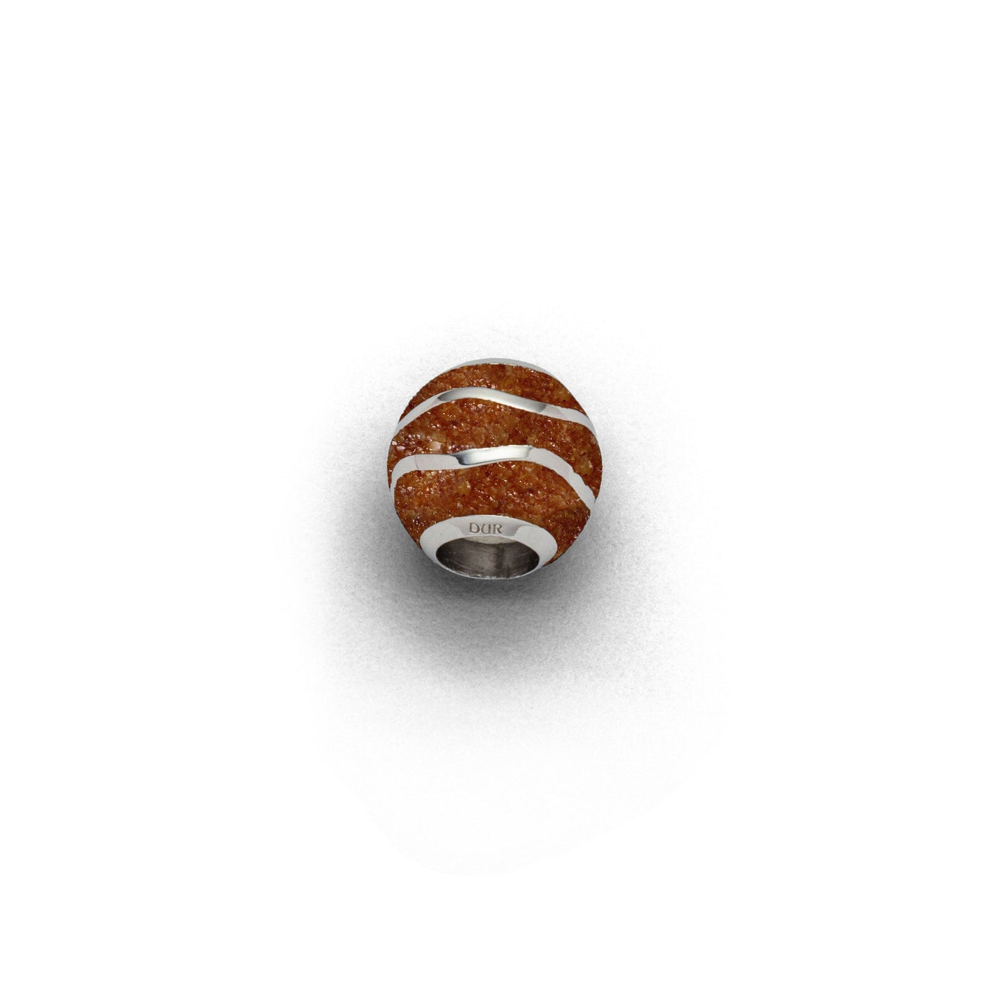 Anhänger Strandwelle "Bead" Bernsteinsand