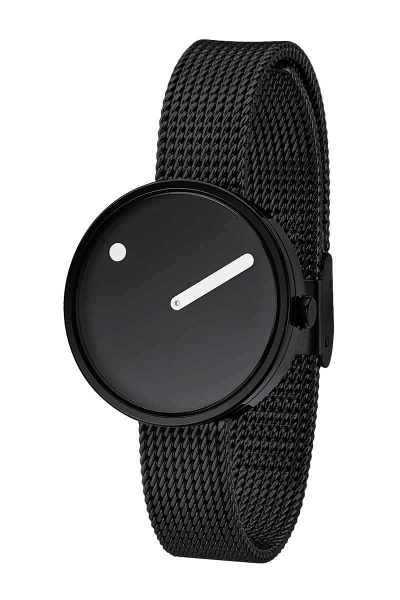 PICTO Uhr 30mm mit Meshband
