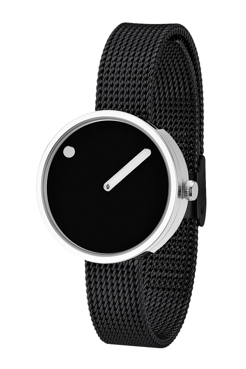 PICTO Uhr 30mm mit Meshband