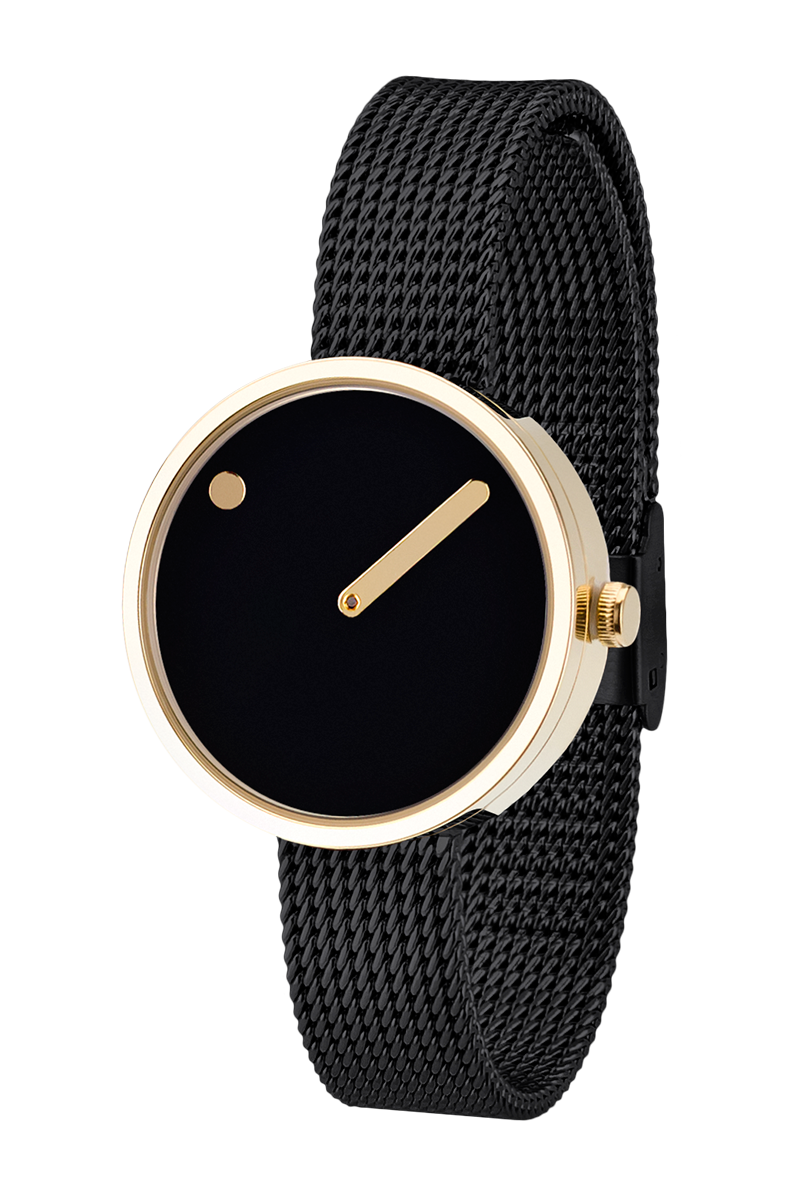 PICTO Uhr 30mm mit Meshband