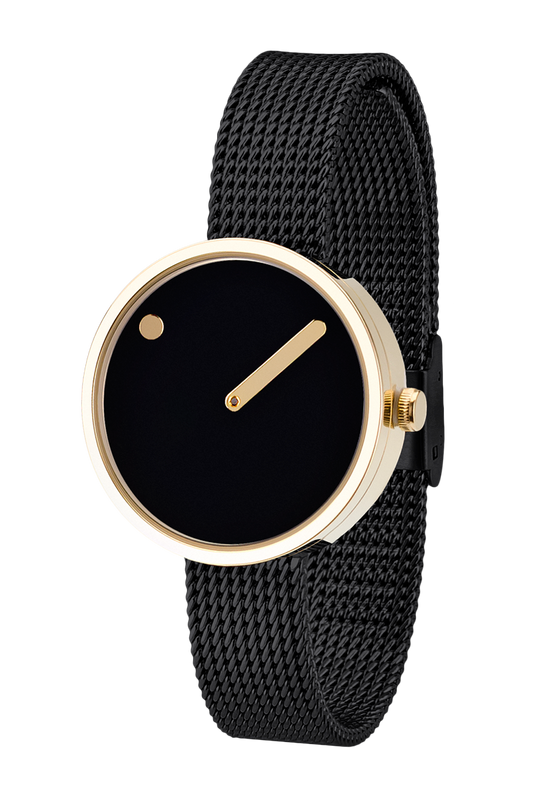 PICTO Uhr 30mm mit Meshband